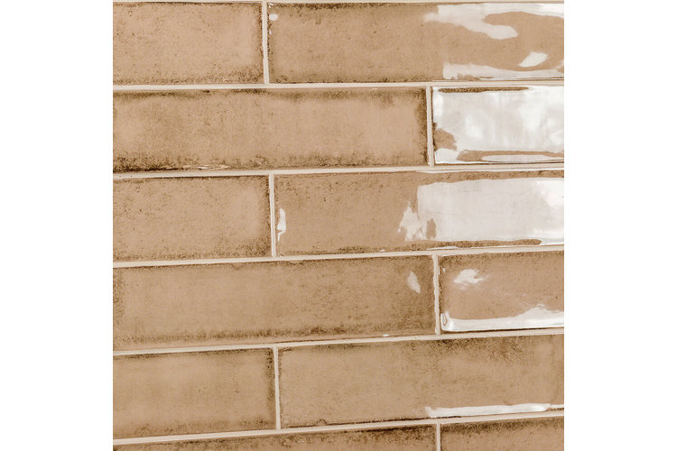 Moze 3" x 12" Ceramic Brick Look Subway Tile