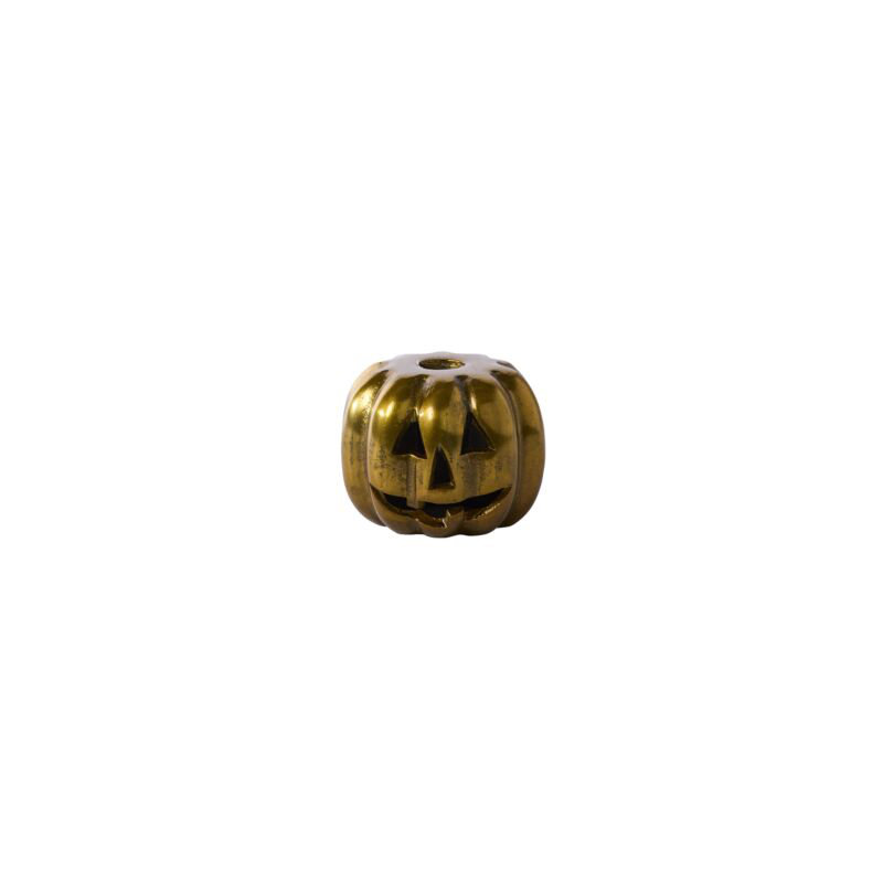 Carved Pumpkin Candleholder 4"x 3"