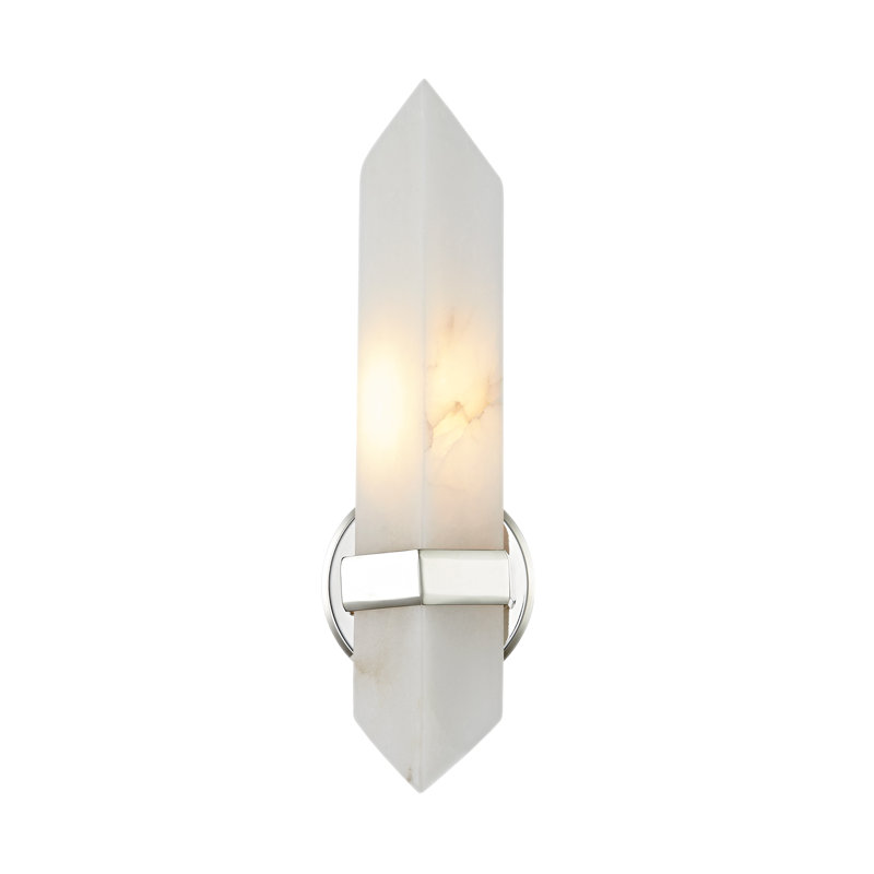 Valencia 1 - Light Bath Sconce, Polished Nickel