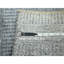 Gris brumeux 2 pi x 3 pi, ton sur ton, motif d'herbe moderne, noué à la main, laine avec touche de soie, luxuriant et moelleux, échantillon, tapis, tapis oriental