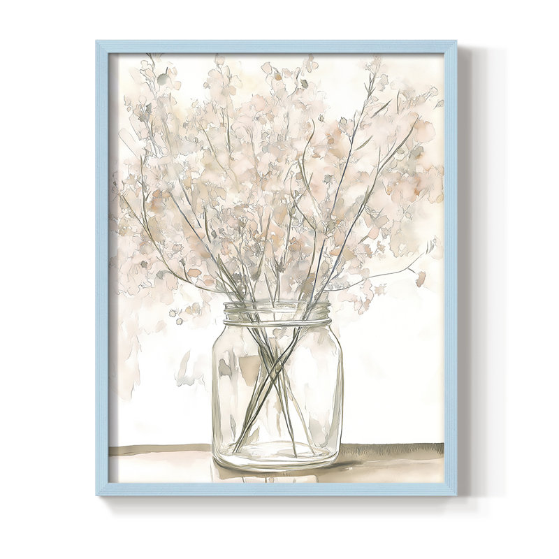 NAUTICAL Series XLIX Framed Print - Solid Wood, Bleu, H 30 po x l 24 po