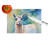 Llama Glass Cutting Board Large