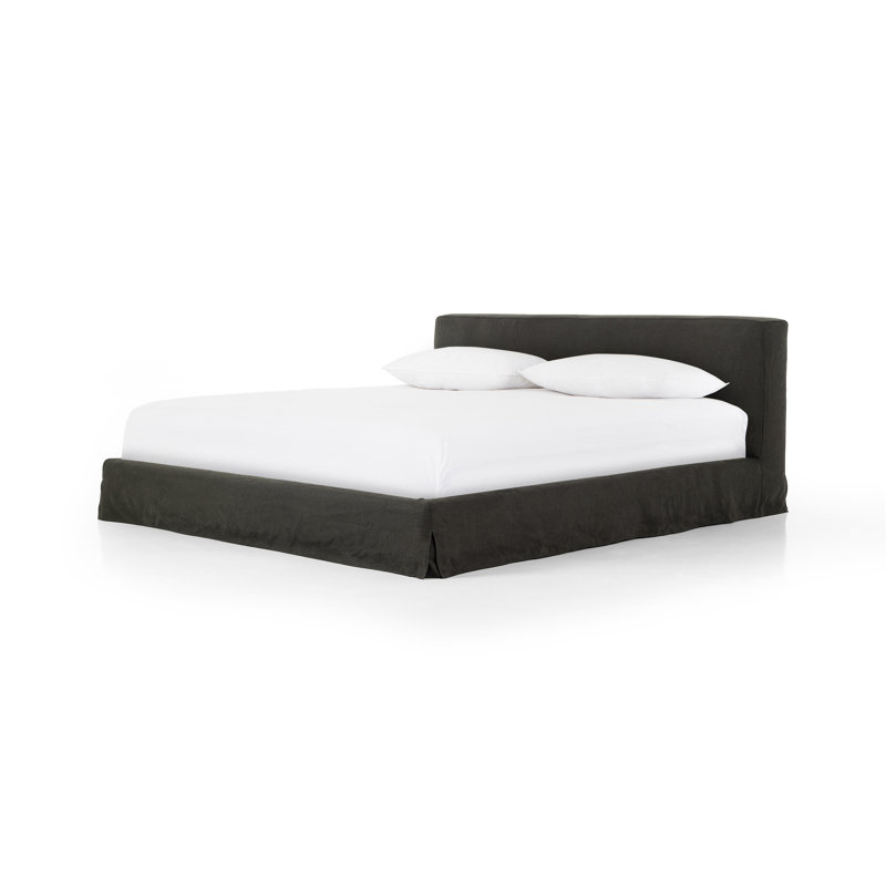 Aidan Upholstered Bed, Brussels Coffee, King