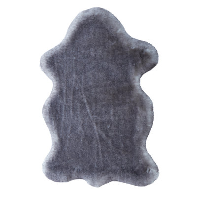 Tapis gris/blanc Okabena