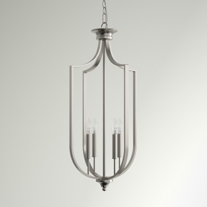 Luminaire suspendu Lemond, Nickel brossé