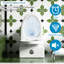 Toilette 1,28, blanc brillant 003, économiseur d'eau, siège, hauteur de siège confortable, 003