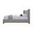 Melbourne Gray Chenille Bed-1935829113