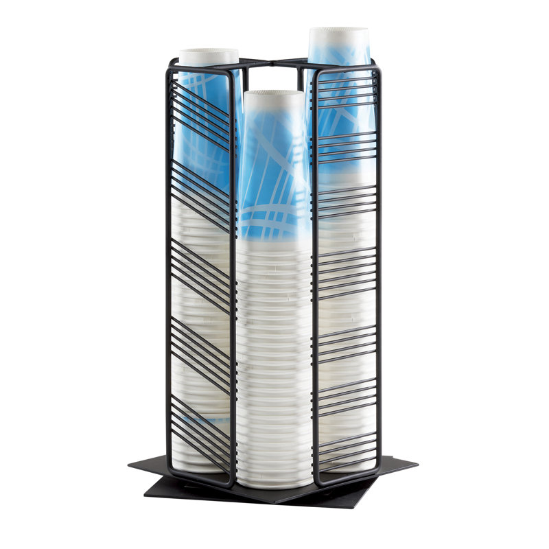 Organisateur de tasses et de couvercles rotatifs Portland