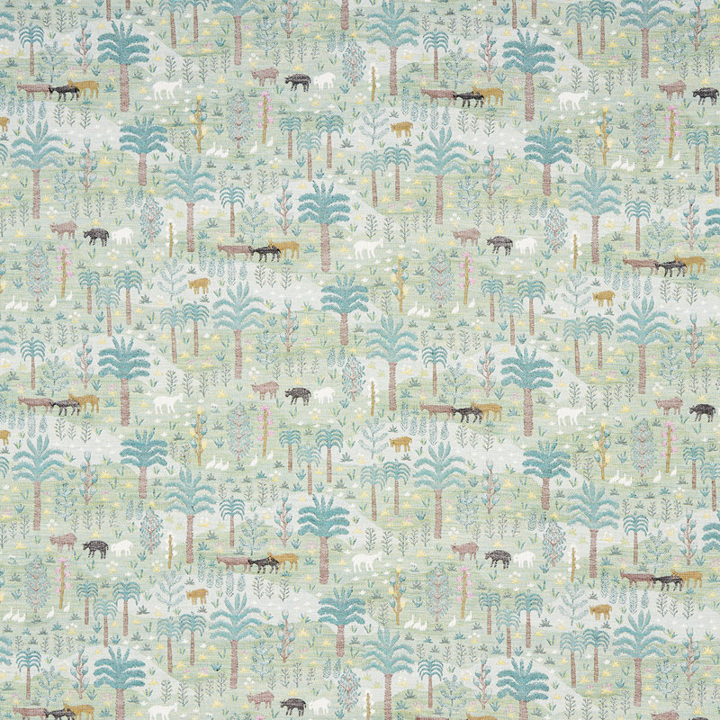 Tapisserie Las Colinas, Vert