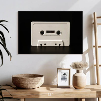 Cassette audio blanche Abarca