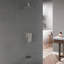 Ensemble de garniture de robinet de douche à poignée simple à système de douche mural 10 po avec valve brute 10 po-111671643