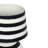Catharine Positano Striped Papier Mache Table Lamp-272334902