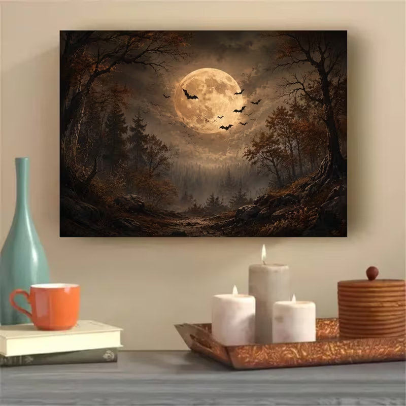 1 Piece Wrapped Canvas Wall Art