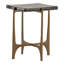 Colston Side Table Antique Brass