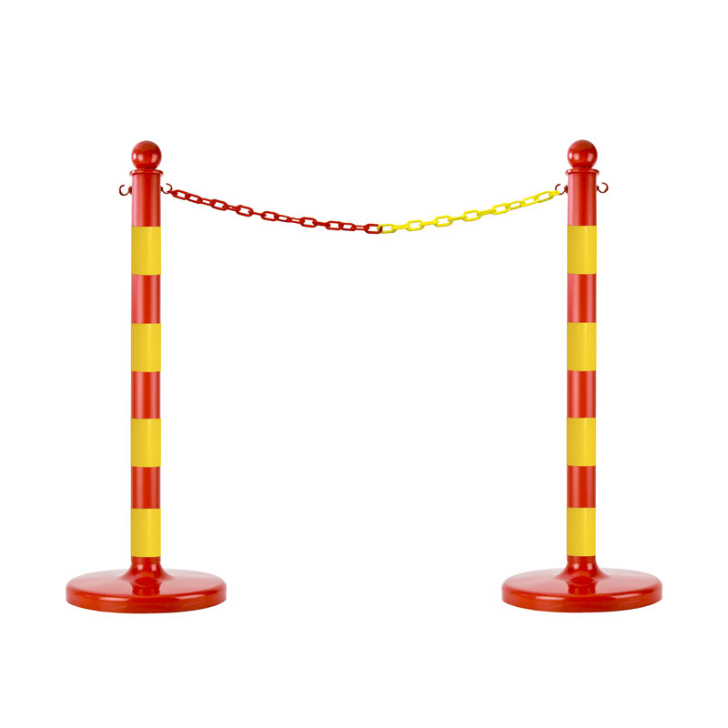 Enrouleur de chaîne en plastique, H 1,44 po x l 2400 po x P 0,21 po, Orange sécurité