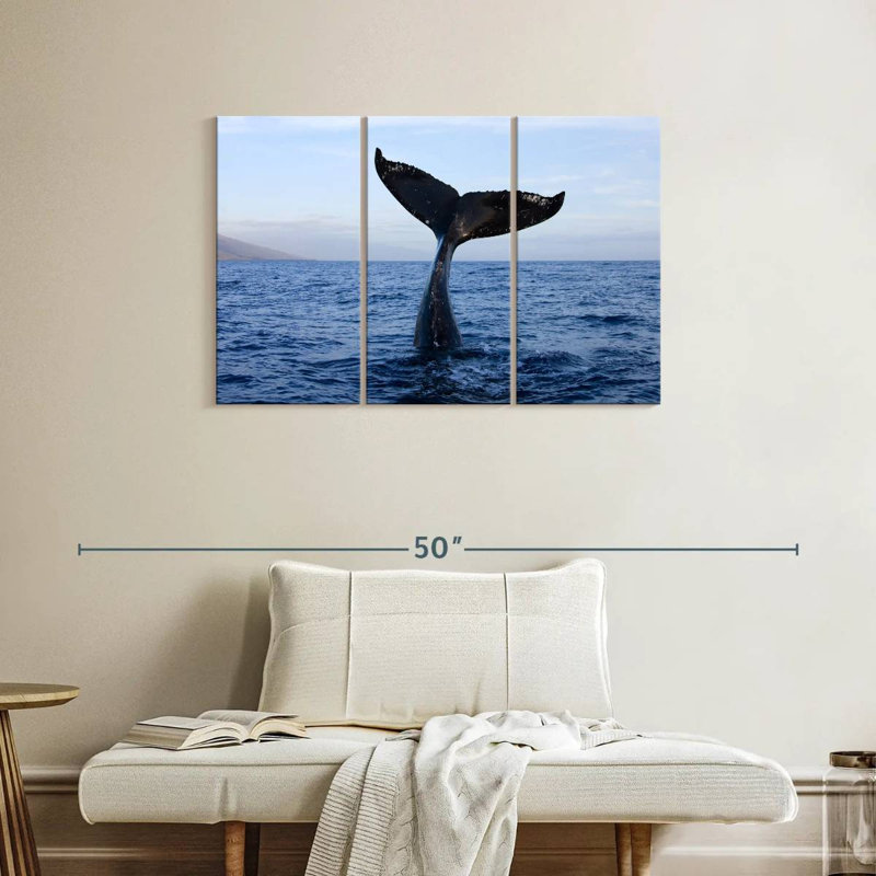 Whale Watching, 24" H x 38" W