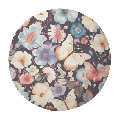 Tapis tressé Blossom Wings
