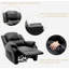 Laekyn Faux Leather Manual Rocker Recliner-884910264