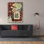 «Floral Fling I Cream» par Candra Boggs, art mural sur toile-637597428