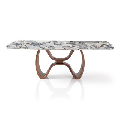 Table de salle à manger rectangulaire en pierre frittée Premier