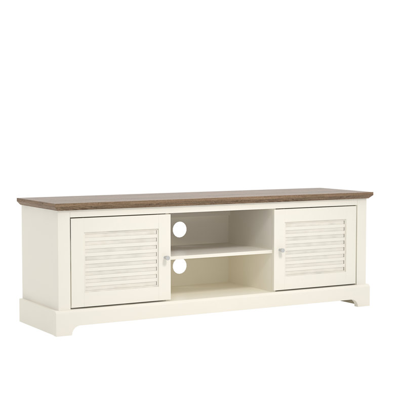 Milano TV Stand for TVs up to 65", Ivory