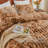EMME Luxury Elegant Shaggy Bubble Bedding Sets，Faux Fur Duvet Cover  , 2/3 Pieces Soft Fluffy Comforter Cover, Cozy Warm for Winter-119356164-119356174