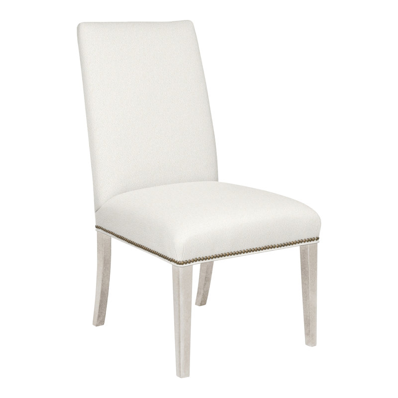 Bailey By Michael Weiss Upholstered Dining Chair, Yes, Kennelly Snow, Casa Blanca
