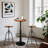 3-Piece Bar Table & 2 Backless Stools Set For Pub Kitchen Dining Living Party Bistro Breakfast-1954174364