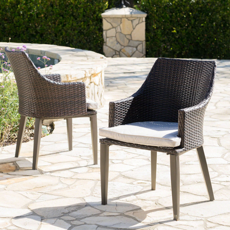 HILLHURST CHAIR - MP2（Set Of 2）, Beige, Brown
