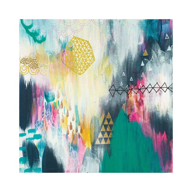 Parade by Faith Evans-Sills - Gallery-Wrapped Canvas Giclée on Canvas, Wrapped Canvas, 12" H x 12" W
