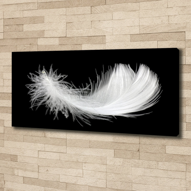 Feather - No Frame Print on Canvas
