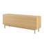 Commode double 4 tiroirs Calixta, blé