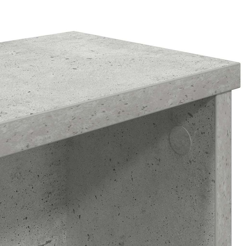 Supports de cuisine empilables 2 pièces Sonoma 5,9 x 6,3 po, H 6,3 po x l 23,6 po x P 5,9 po, Gris clair