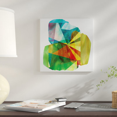 « geo mono block ii », impression sur toile