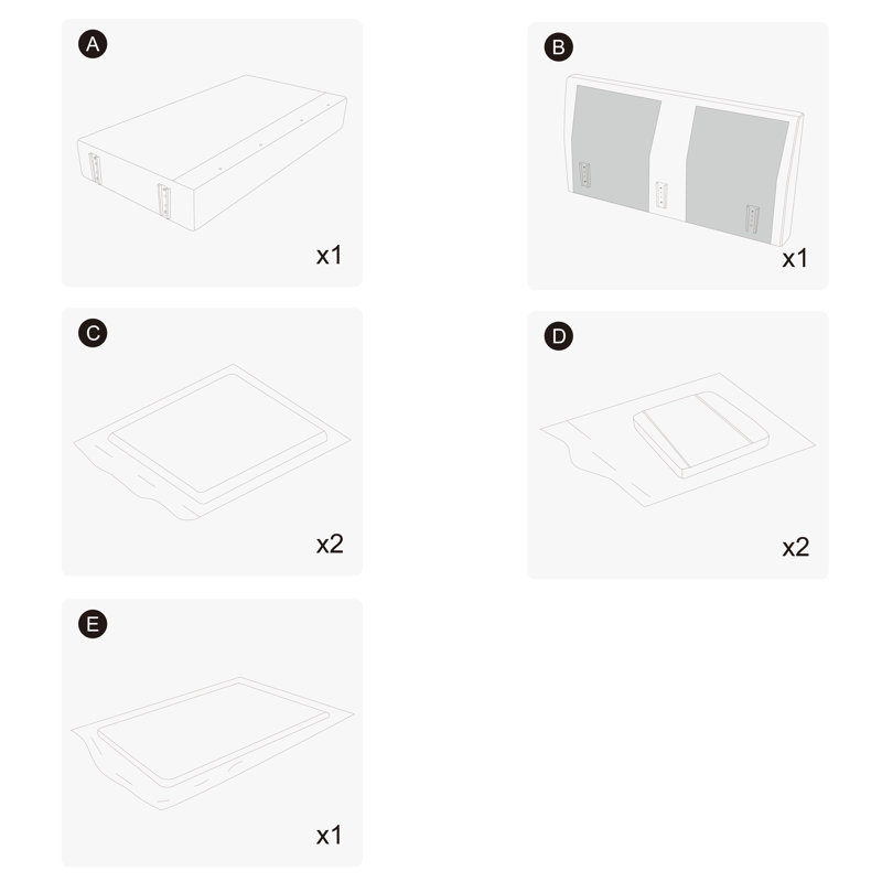 Partie A: Module du canapé modulaire, Vert