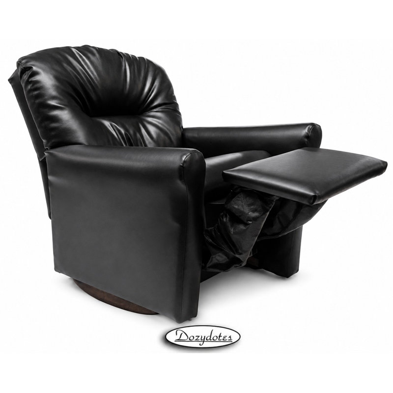 Coward Kids 13.5'' Recliner Chair and Ottoman, Brown
