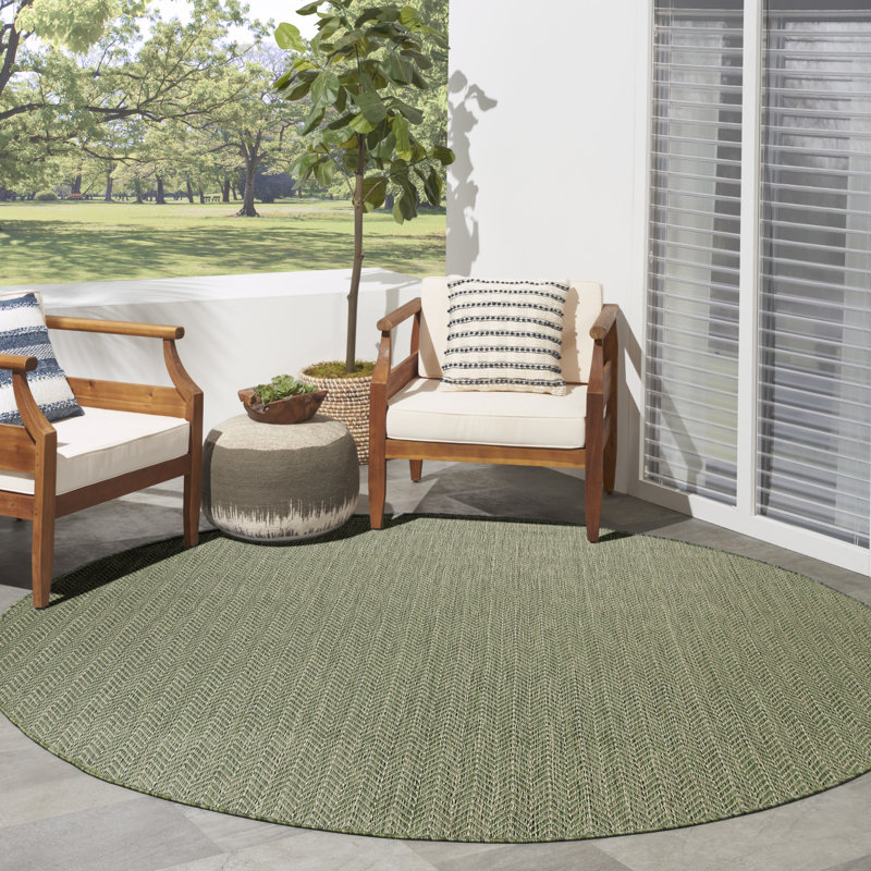 Tapis vert rond Dippold 5 pi x, Rond 5 pi, Vert