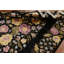 Tapis oriental en laine / soie à motif végétal noué à la main 5 pi 9 po x 8 pi Aubusson