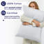 Ensemble de taie d'oreiller 100% coton américain en lin doux (respirant) de qualité hôtel-129538061-129538063