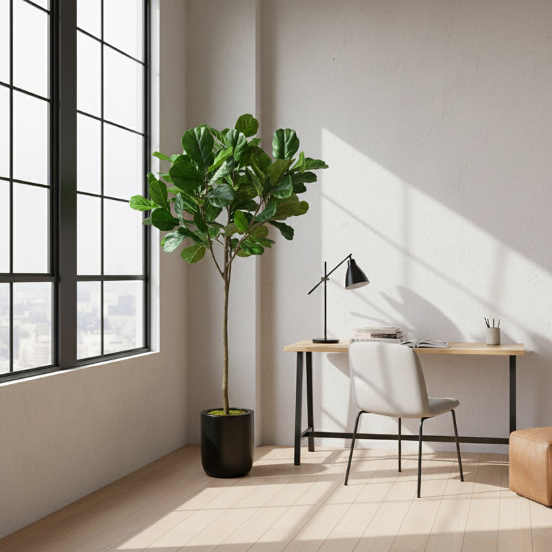 Toledo 7' Faux Fiddle Leaf Fig Tree