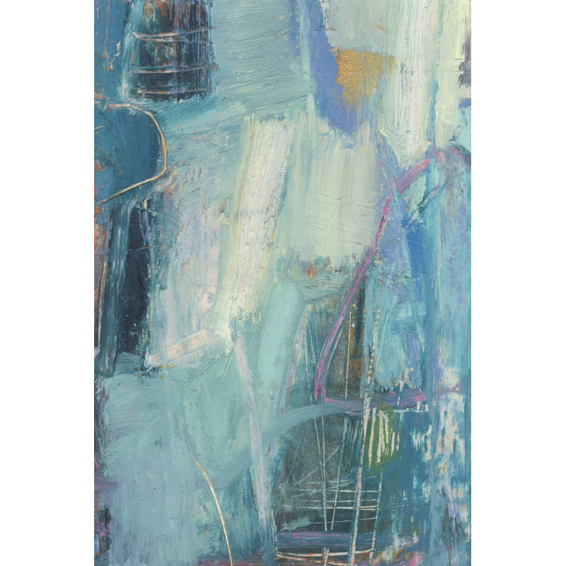Saudar I by Sue Jachimiec - Wrapped Canvas Painting, 30cm H x 20cm W x 3.8cm D