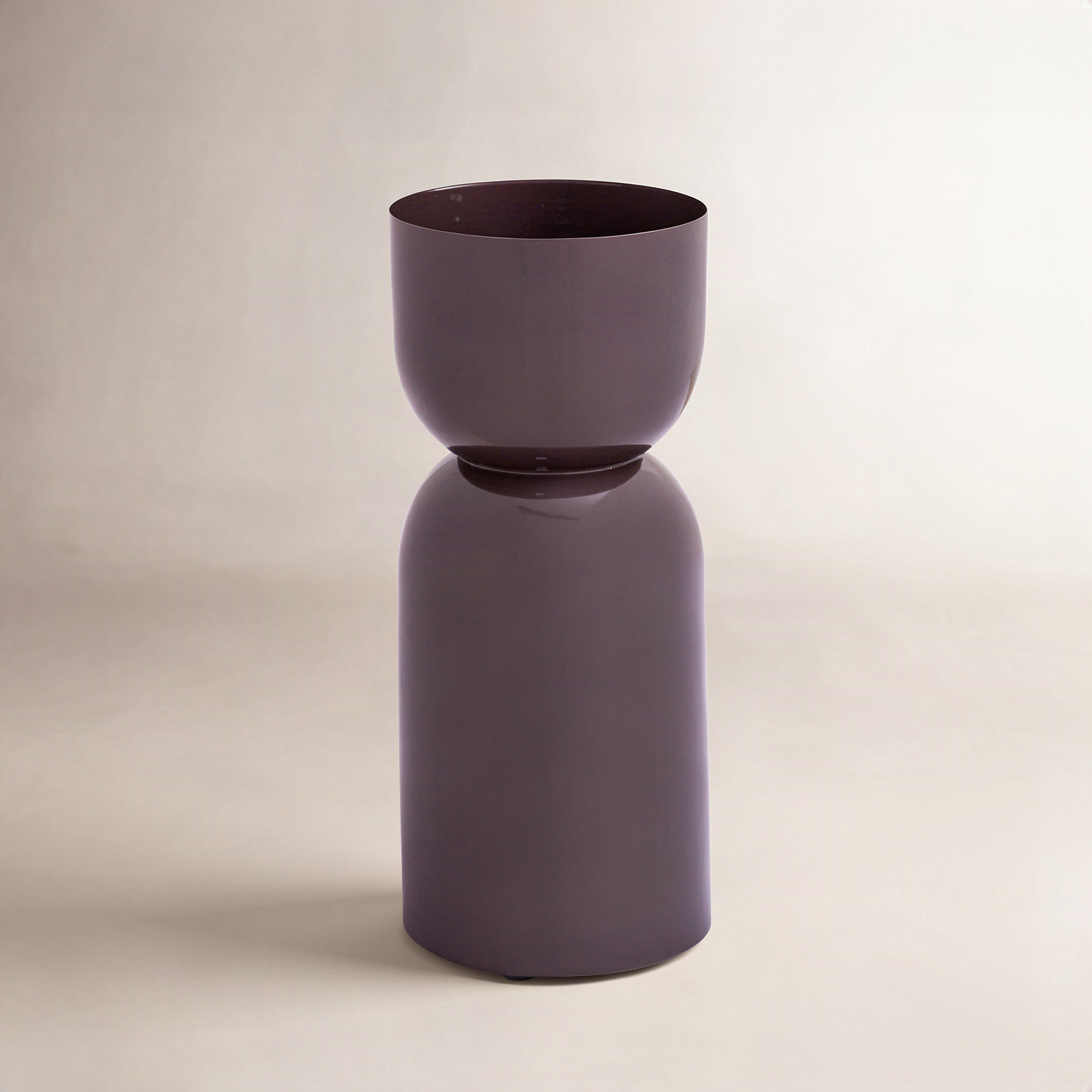 Paulding Iron Table Vase, Brown