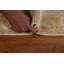 Tapis beige en laine noué à la main de conception unique 2 pi 0 po x 2 pi 9 po New Age