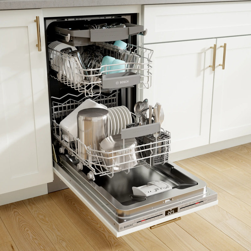 800 Series 18" Special Application Fully Integrated Dishwasher, ADA Compliant