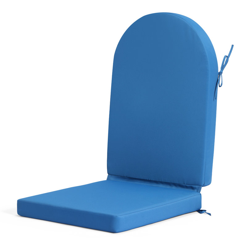 Coussin de siège et de dossier Adirondack de P 2,5 po Laguna, Bleu