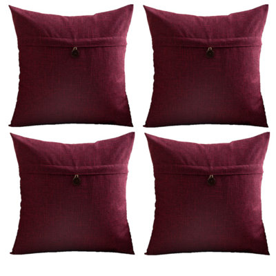 Housses de coussin rétro à un bouton