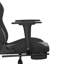 Fauteuil de jeu avec repose-pieds en similicuir-413163658