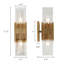 Beltran 2-Light Large 17.5" Height Gold Wallchiere