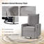 Fauteuil inclinable manuel pivotant 29,5 po avec housse lavable Keech (ensemble de 2)-792515791