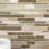 Olive Engineered Stone Linear Mosaic Tile